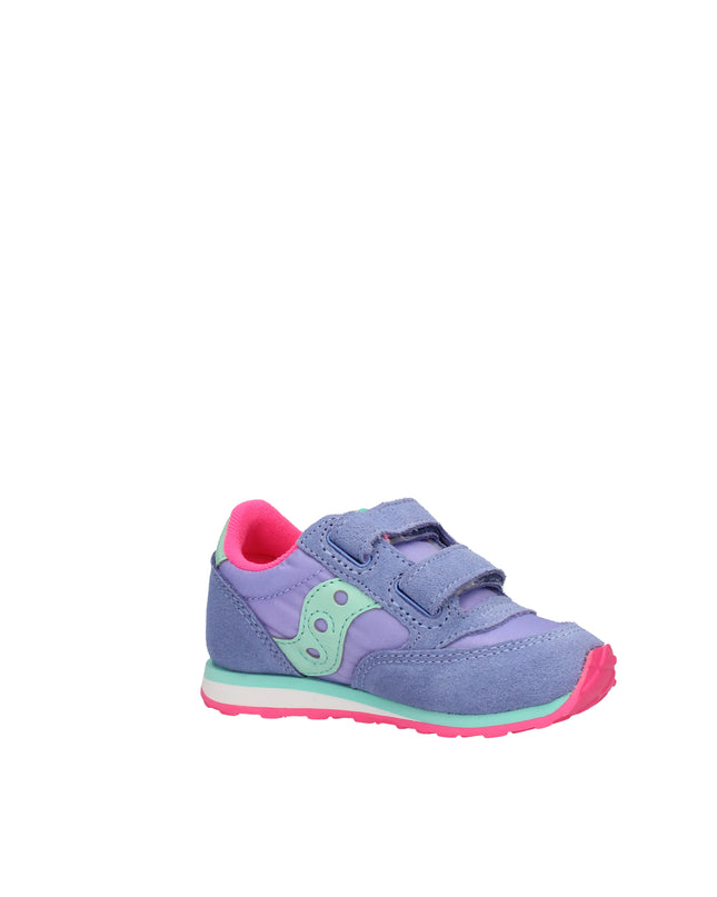 Saucony Baby Jazz Hook & Loop sneakers in camoscio e nylon