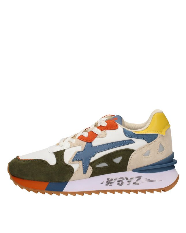 W6yz Match-M sneakers in tessuto e camoscio