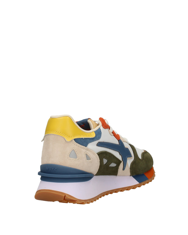 W6yz Match-M sneakers in tessuto e camoscio