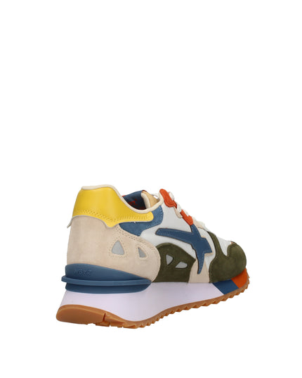 W6yz Match-M sneakers in tessuto e camoscio