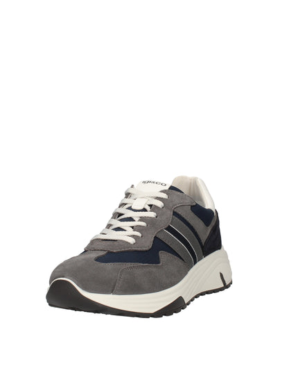 Igi&co sneakers sportive in camoscio e tessuto