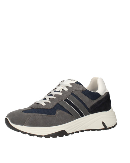 Igi&co sneakers sportive in camoscio e tessuto