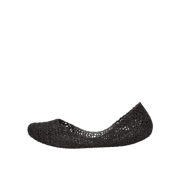 Melissa Campana Papel VII AD ballerine con glitter applicati Nero