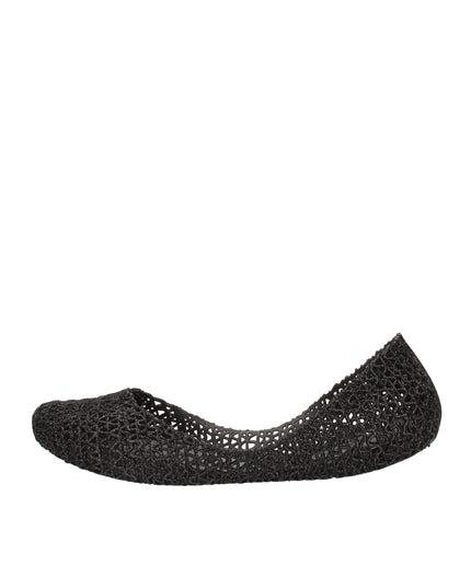 Melissa Campana Papel VII AD ballerine con glitter applicati Nero