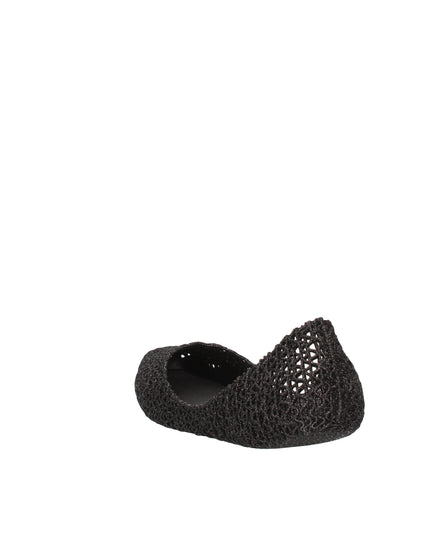 Melissa Campana Papel VII AD ballerine con glitter applicati Nero