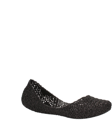 Melissa Campana Papel VII AD ballerine con glitter applicati Nero