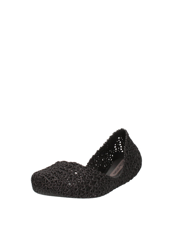 Melissa Campana Papel VII AD ballerine con glitter applicati Nero