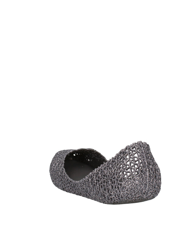 Melissa Campana Papel VII AD ballerine con glitter applicati Grigio