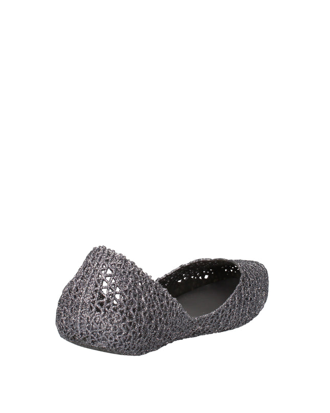 Melissa Campana Papel VII AD ballerine con glitter applicati Grigio
