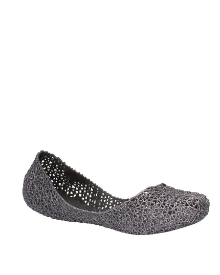 Melissa Campana Papel VII AD ballerine con glitter applicati Grigio