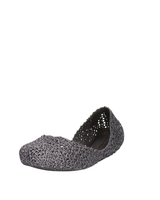 Melissa Campana Papel VII AD ballerine con glitter applicati Grigio