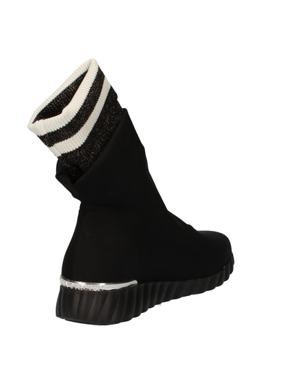 Uma Parker Sneakers a calzino nero in tessuto