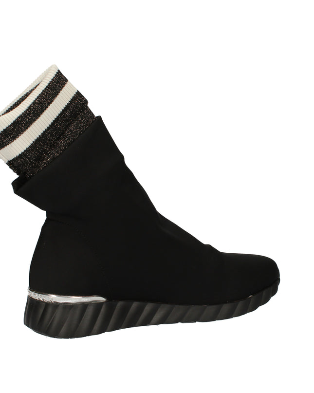 Uma Parker Sneakers a calzino nero in tessuto