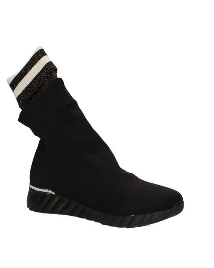 Uma Parker Sneakers a calzino nero in tessuto