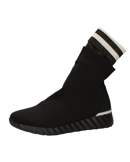 Uma Parker Sneakers a calzino nero in tessuto