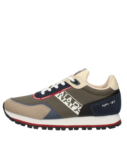 Napapijri Lotus sneakers in pelle e tessuto tecnico