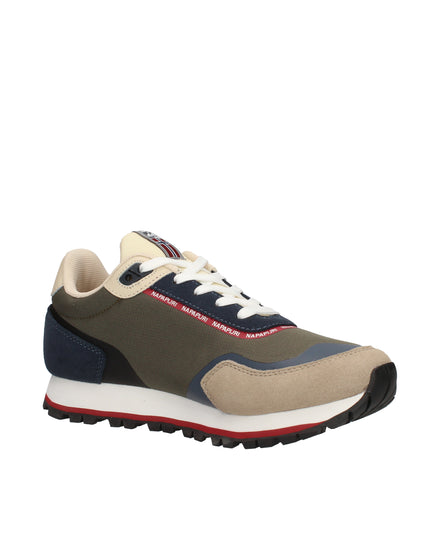 Napapijri Lotus sneakers in pelle e tessuto tecnico