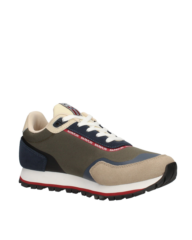 Napapijri Lotus sneakers in pelle e tessuto tecnico
