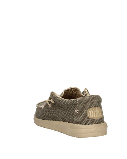 Hey Dude Wally Braided mocassini in tessuto con lacci elastici