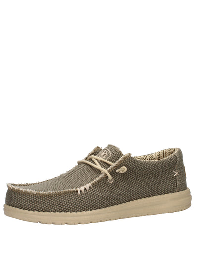 Hey Dude Wally Braided mocassini in tessuto con lacci elastici