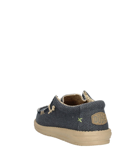 Hey Dude Wally Braided mocassini in tessuto con lacci elastici