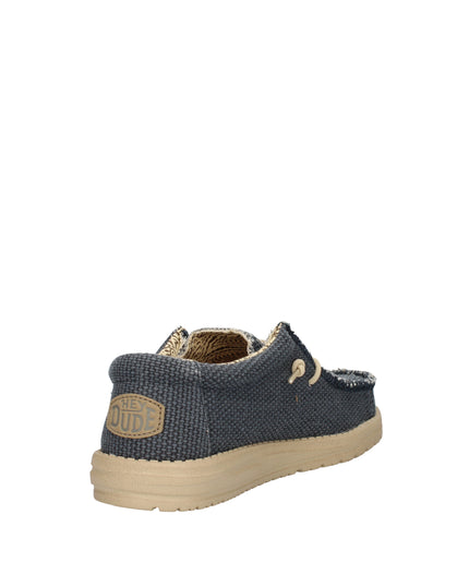 Hey Dude Wally Braided mocassini in tessuto con lacci elastici