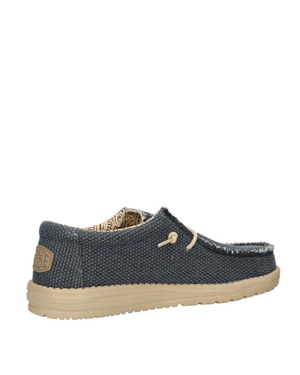 Hey Dude Wally Braided mocassini in tessuto con lacci elastici