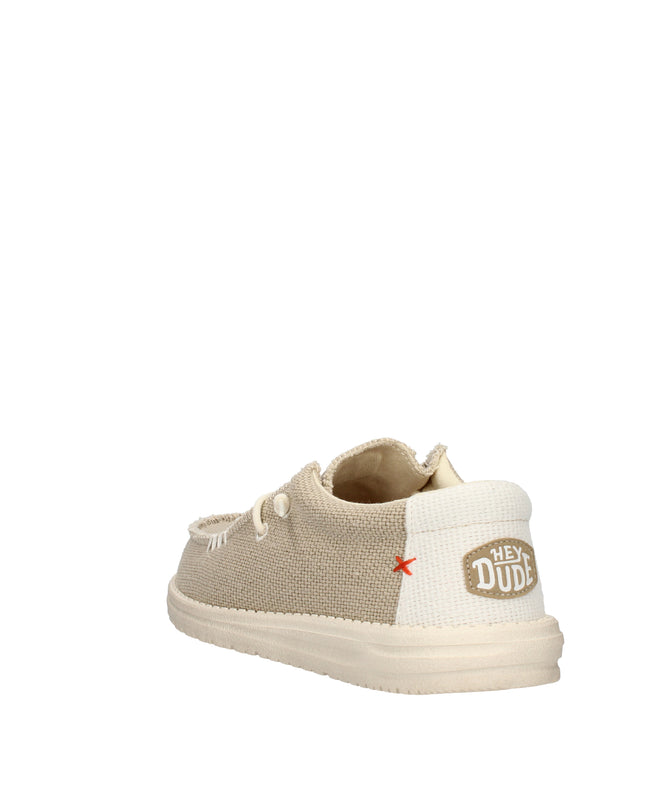 Hey Dude Wally Braided mocassini in tessuto con lacci elastici