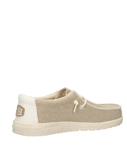 Hey Dude Wally Braided mocassini in tessuto con lacci elastici