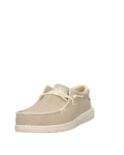 Hey Dude Wally Braided mocassini in tessuto con lacci elastici