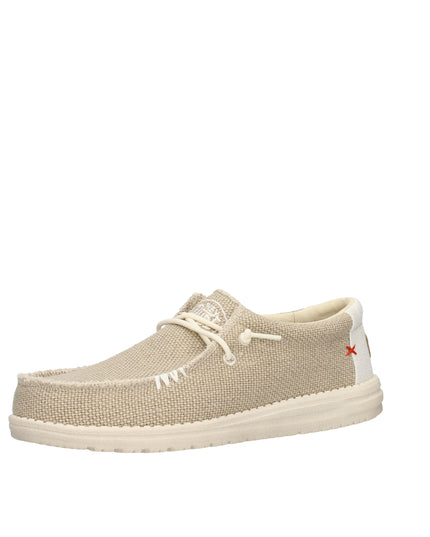 Hey Dude Wally Braided mocassini in tessuto con lacci elastici