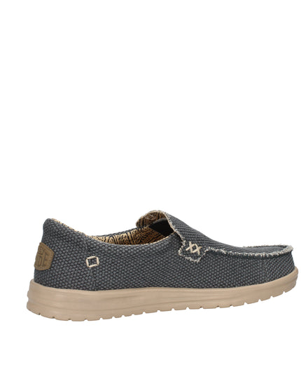 Hey Dude Mikka Braided mocassini in tela deep blue