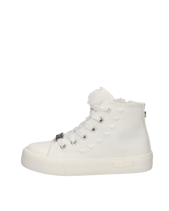 Cult Disco 0049 sneakers alte in tessuto con tulle