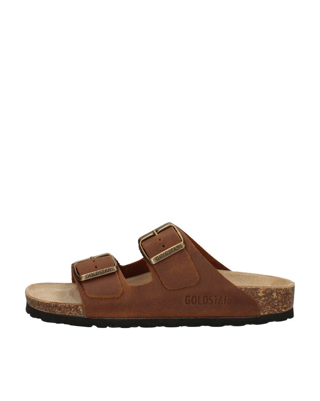 Goldstar sandali in pelle con doppia fibbia