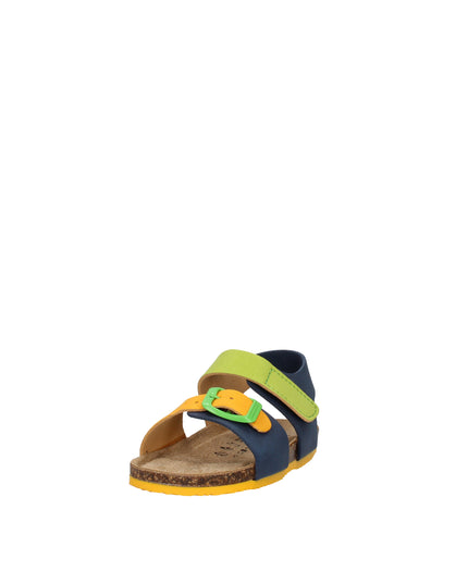 Goldstar sandali il pelle con chiusura a strappo