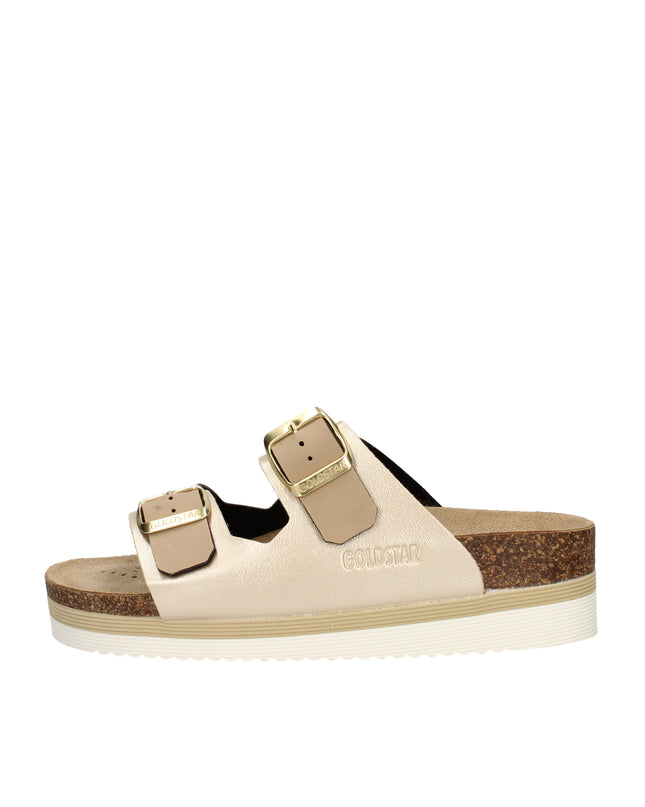 Goldstar sandali platform con doppia fibba