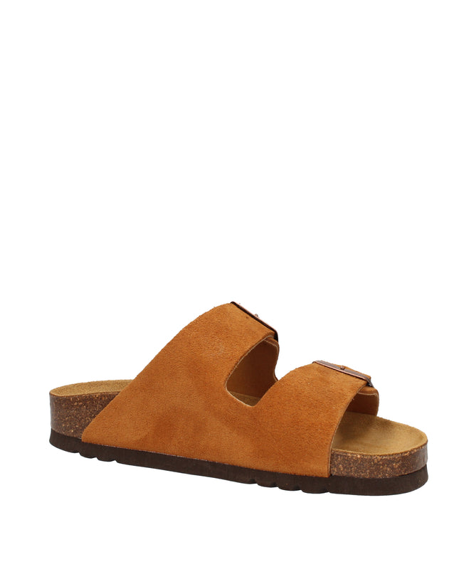 Scholl Josephine sandali in camoscio con doppia fibbia