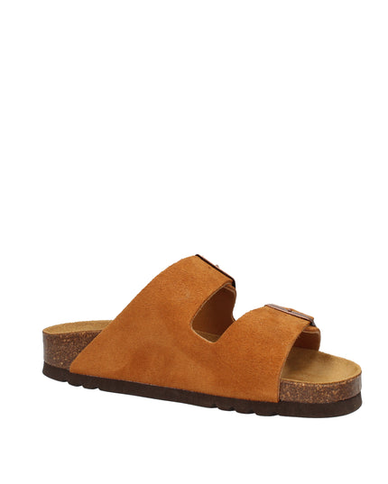 Scholl Josephine sandali in camoscio con doppia fibbia
