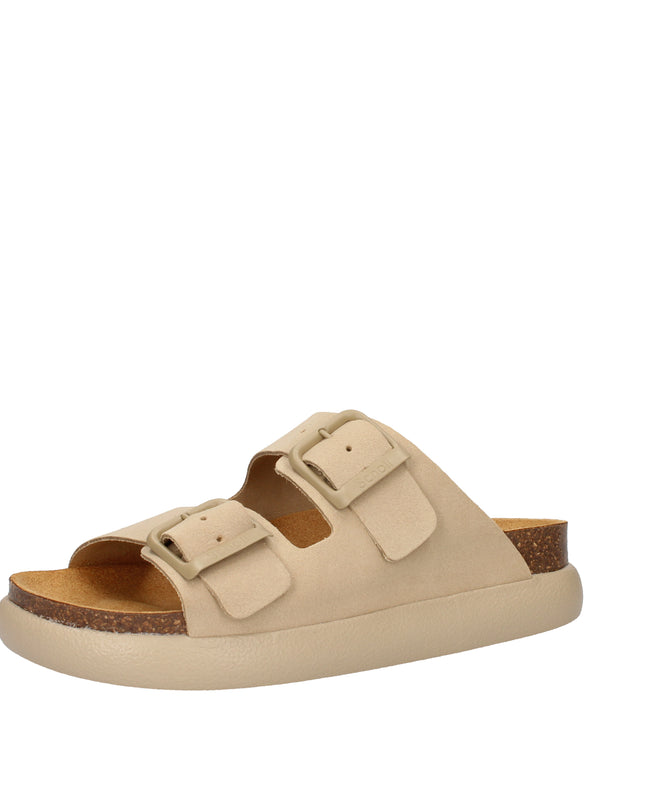 Scholl Noelle Chunky sandali in pelle con doppia fibbia