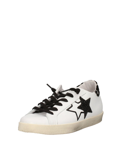 2Star sneakers in pelle con glitter