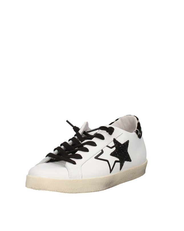 2Star sneakers in pelle con glitter