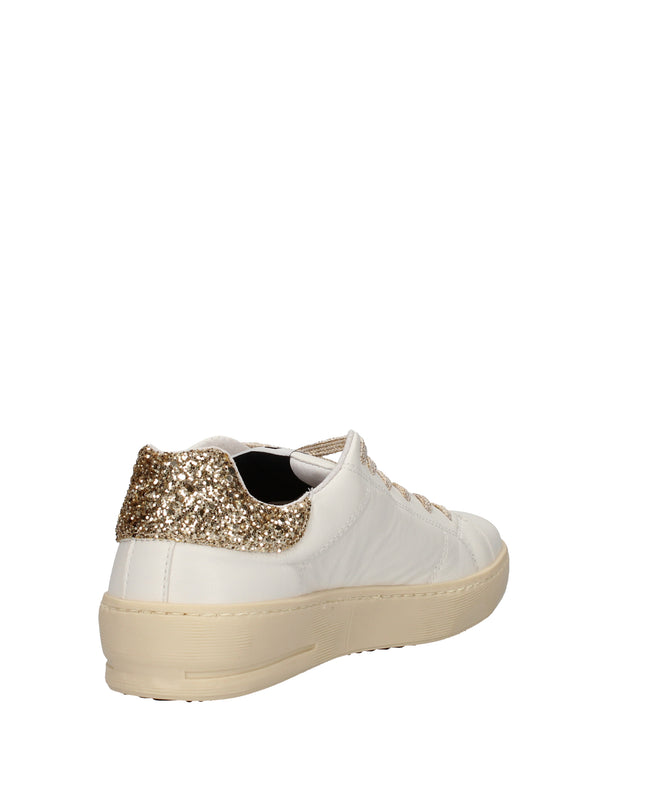 2Star Sneakers in pelle con glitter