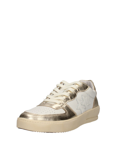2Star sneakers in pelle con inserti laminati