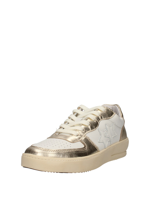 2Star sneakers in pelle con inserti laminati
