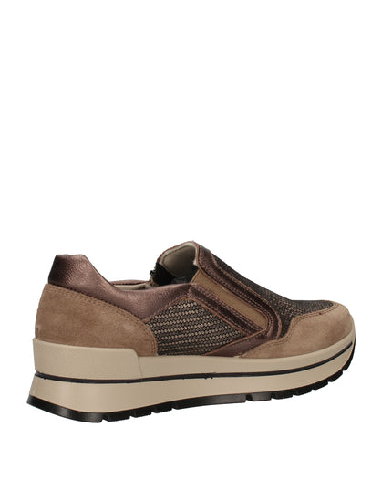 Igi&co sneakers slip on in pelle con zip