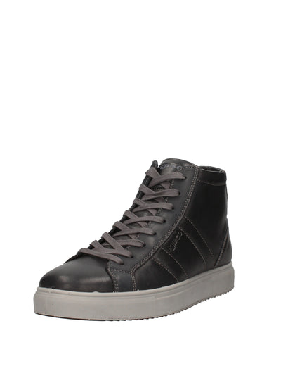 Igi&co sneakers alte in pelle con zip laterale