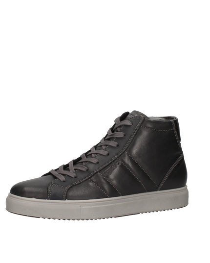 Igi&co sneakers alte in pelle con zip laterale
