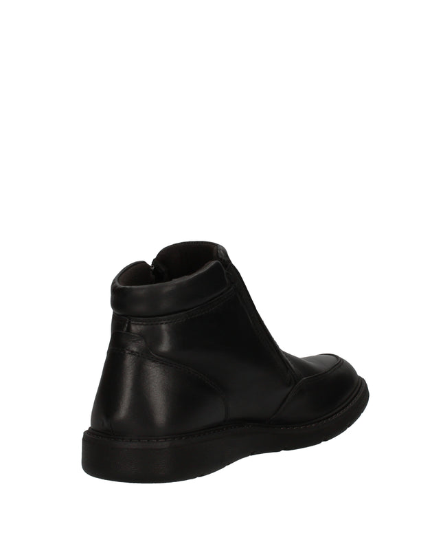 Enval Soft stivaletti in pelle con zip