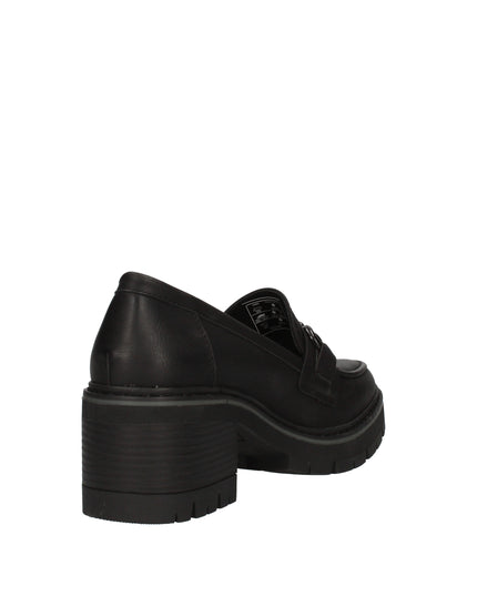 Refresh mocassini con tacco a blocco