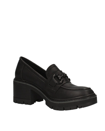 Refresh mocassini con tacco a blocco